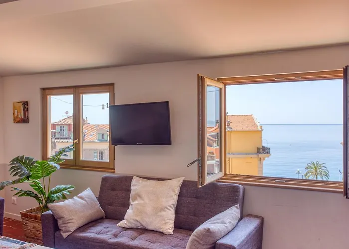 LE GILLY 6 - F3 EXCEPTIONNEL, VUE MER, MODERNE, CLIMATISATION, Vieux-Nice