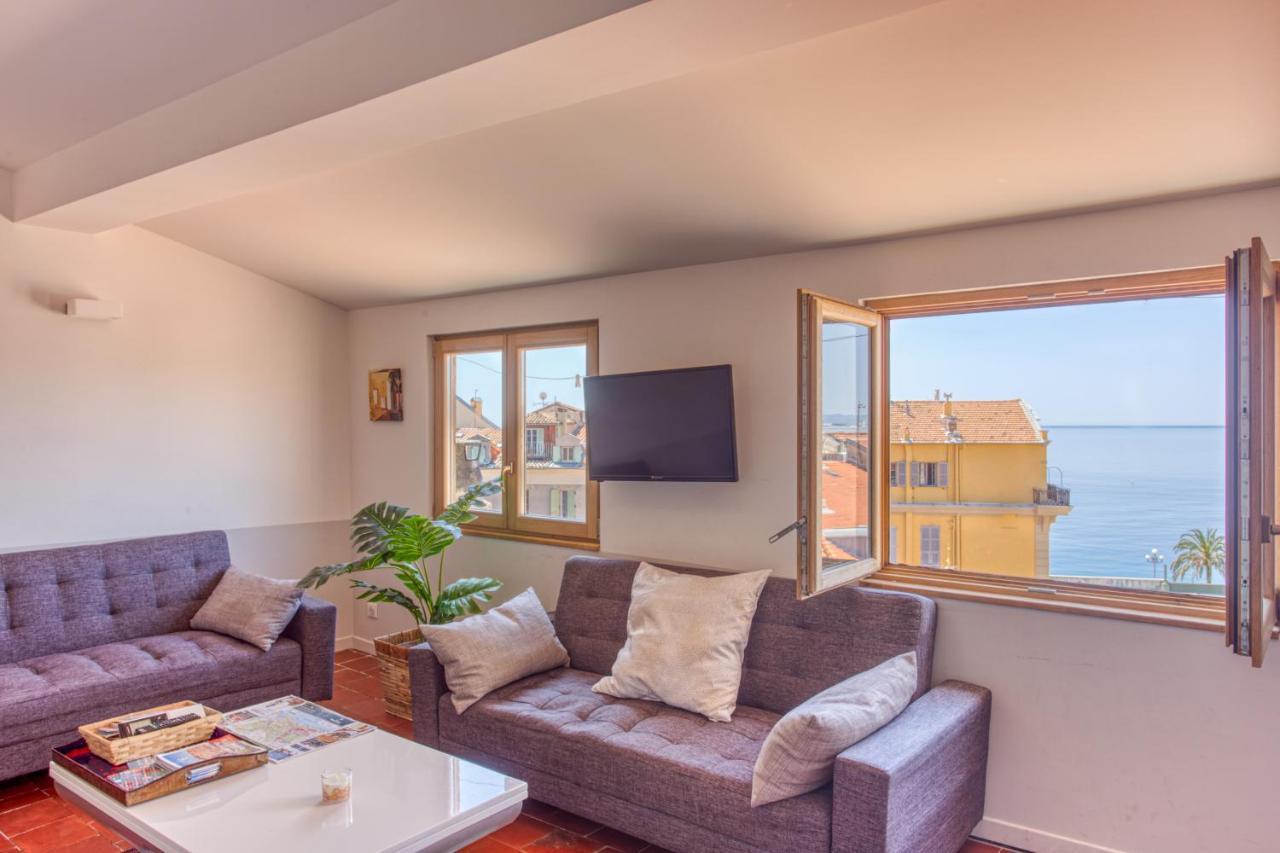 Le Gilly 6 - F3 Exceptionnel, Vue Mer, Moderne, Climatisation, Vieux-nice Appartement *